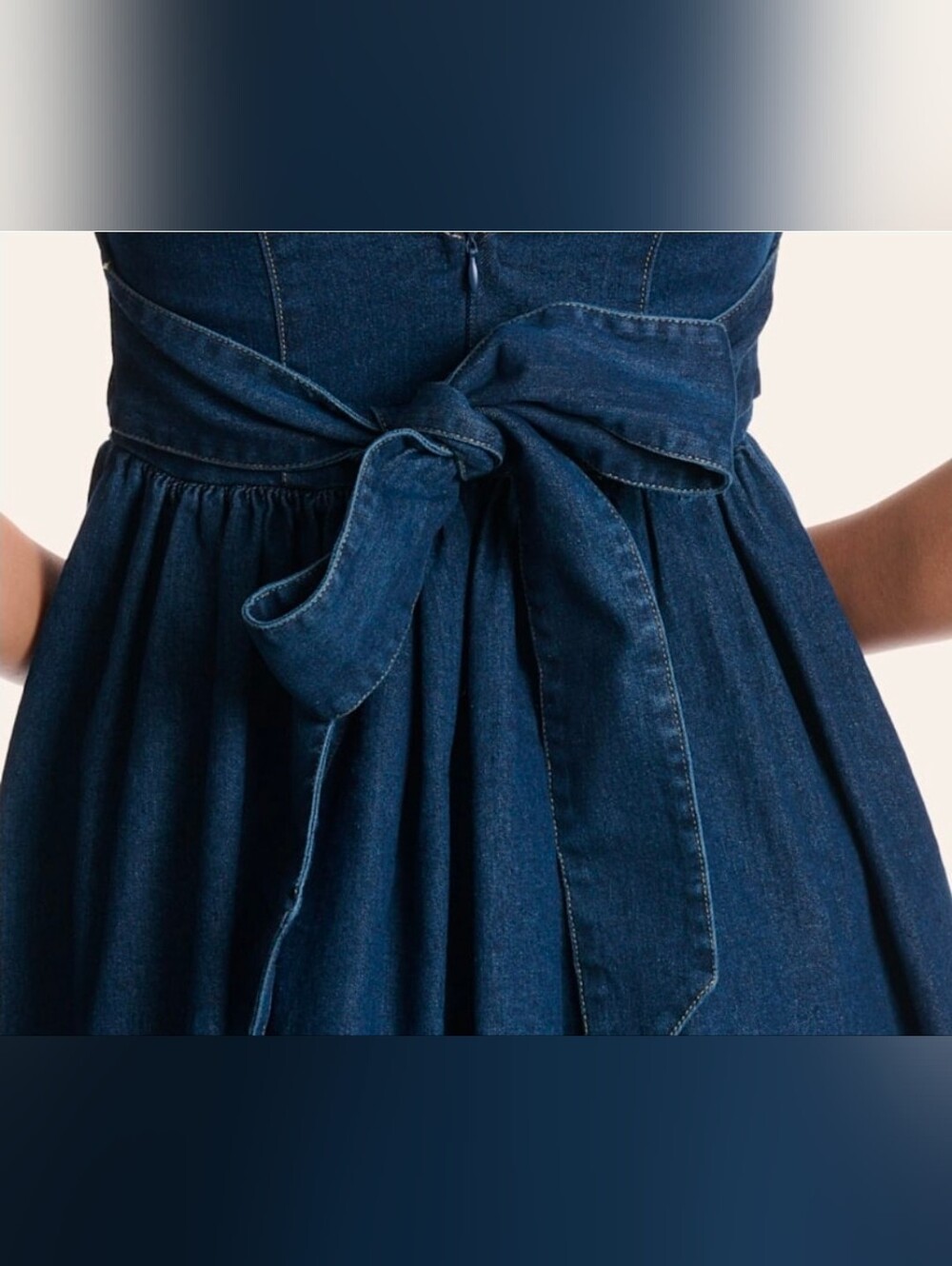 HYFVE Denim Mini Dress - Picture 3 of 8
